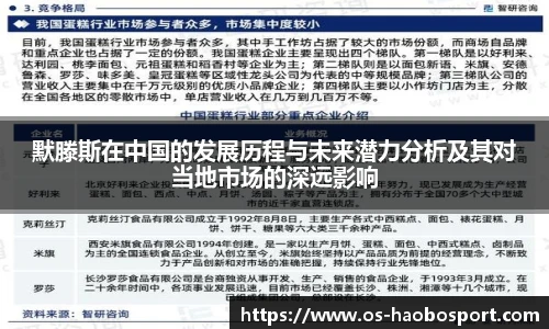 默滕斯在中国的发展历程与未来潜力分析及其对当地市场的深远影响